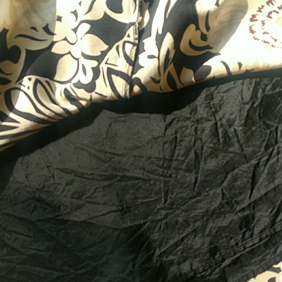 Silk Ann Taylor Size 10 Print Skirt - Picture 3 of 4